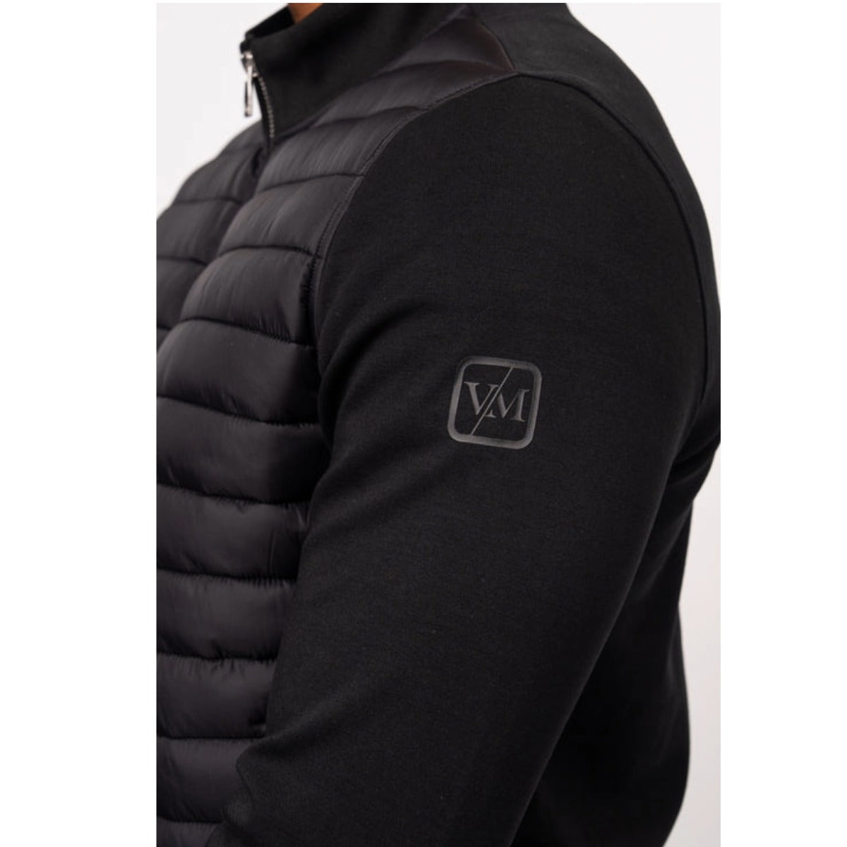 VALERE LUXE QUILTED HYBRID JACKET BLACK