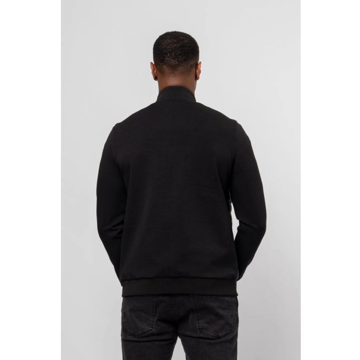 VALERE LUXE QUILTED HYBRID JACKET BLACK