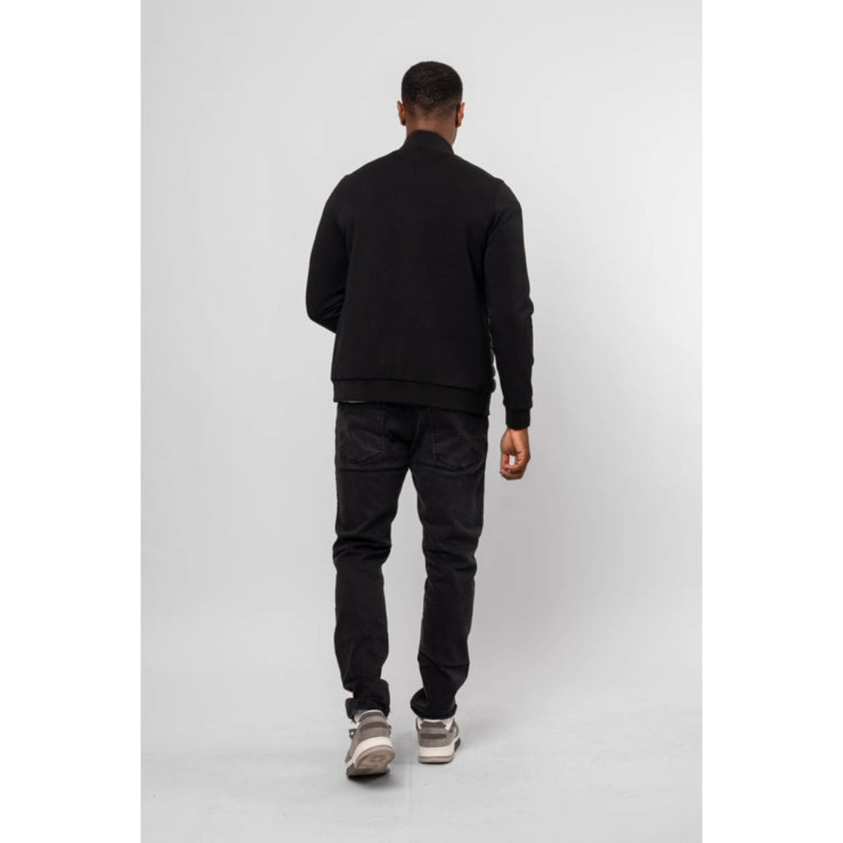 VALERE LUXE QUILTED HYBRID JACKET BLACK