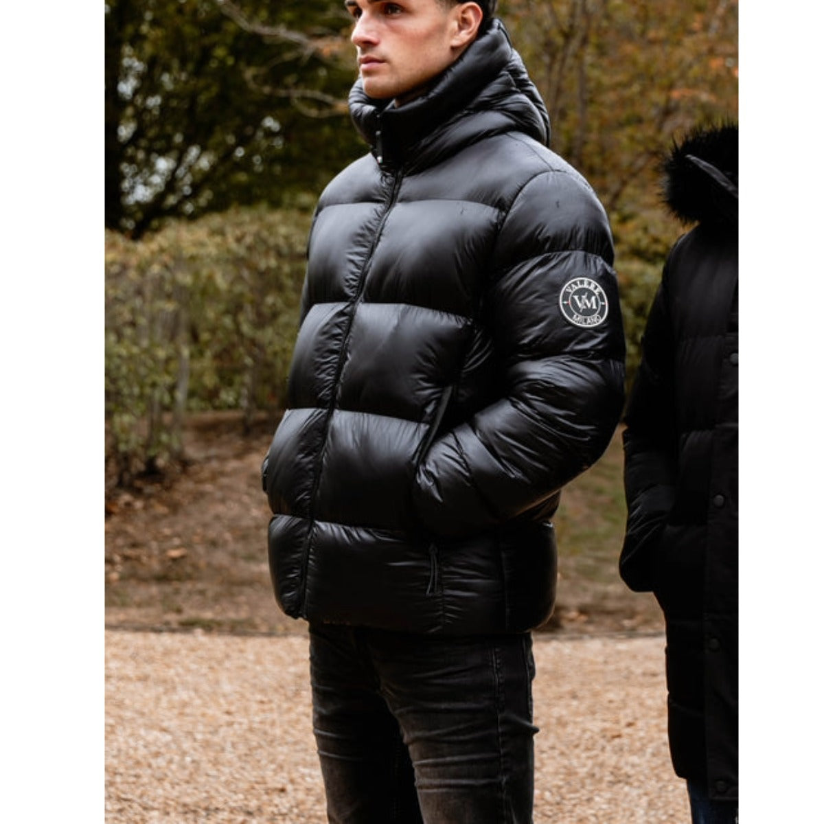 VALERE TOMEO PUFFER JACKET BLACK