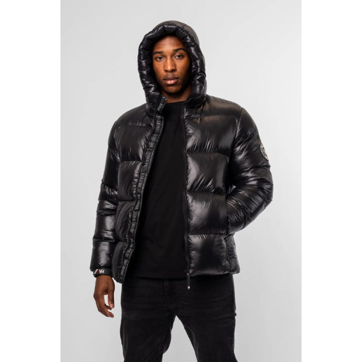 VALERE TOMEO PUFFER JACKET BLACK