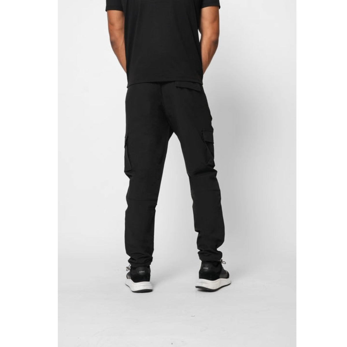 VALERE LUXE CARGO BOTTOMS BLACK