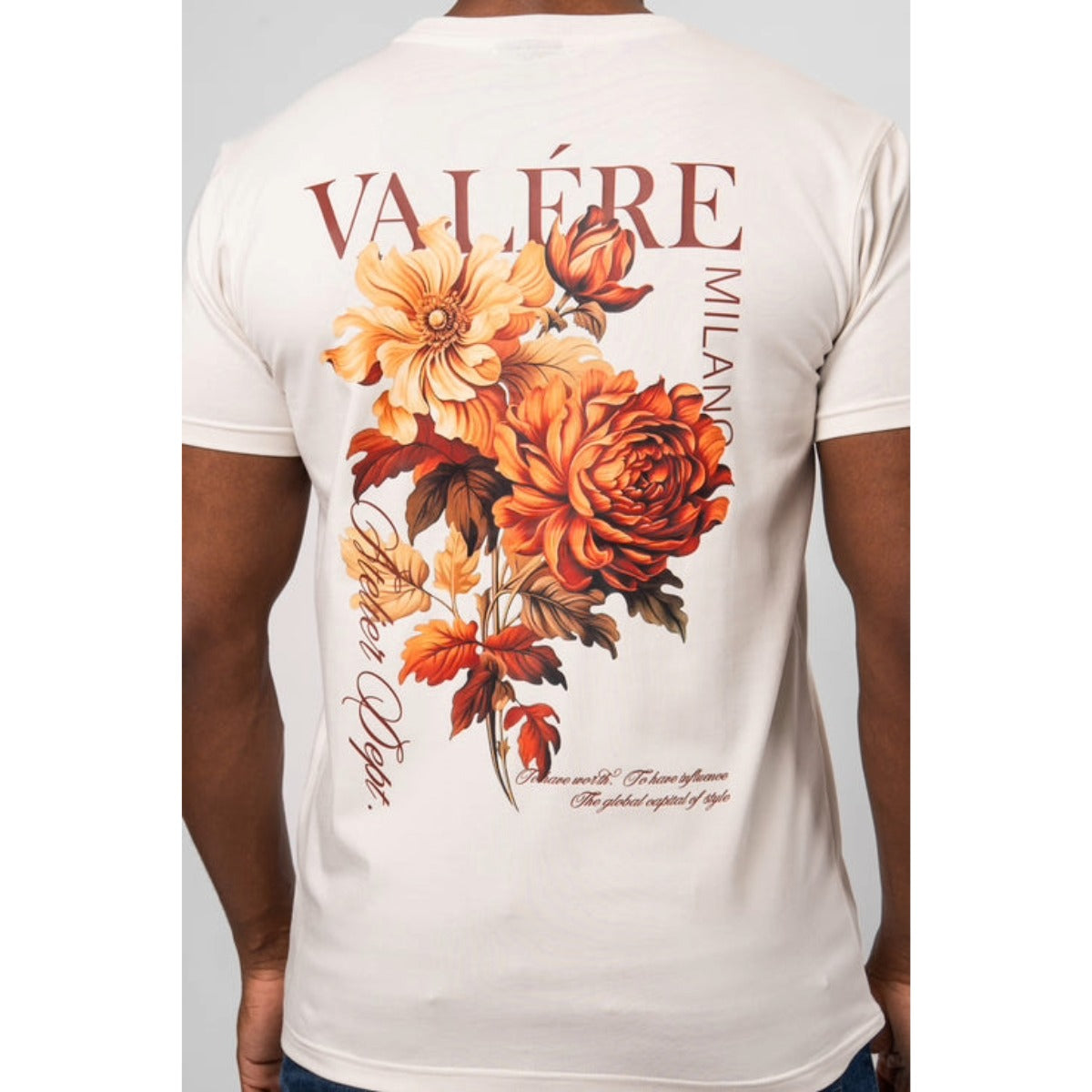 VALERE GORZANO T-SHIRT ECRU