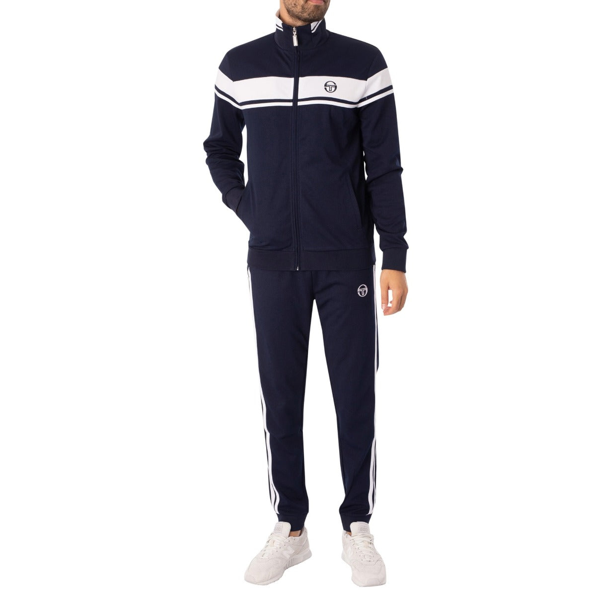 SERGIO TACCHINI DAMARINDO TRACK PANT MARITIME BLUE/WHITE