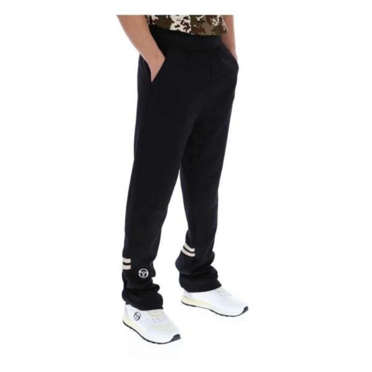 SERGIO TACCHINI ORION TRACK PANT BLACK/PEYOTE