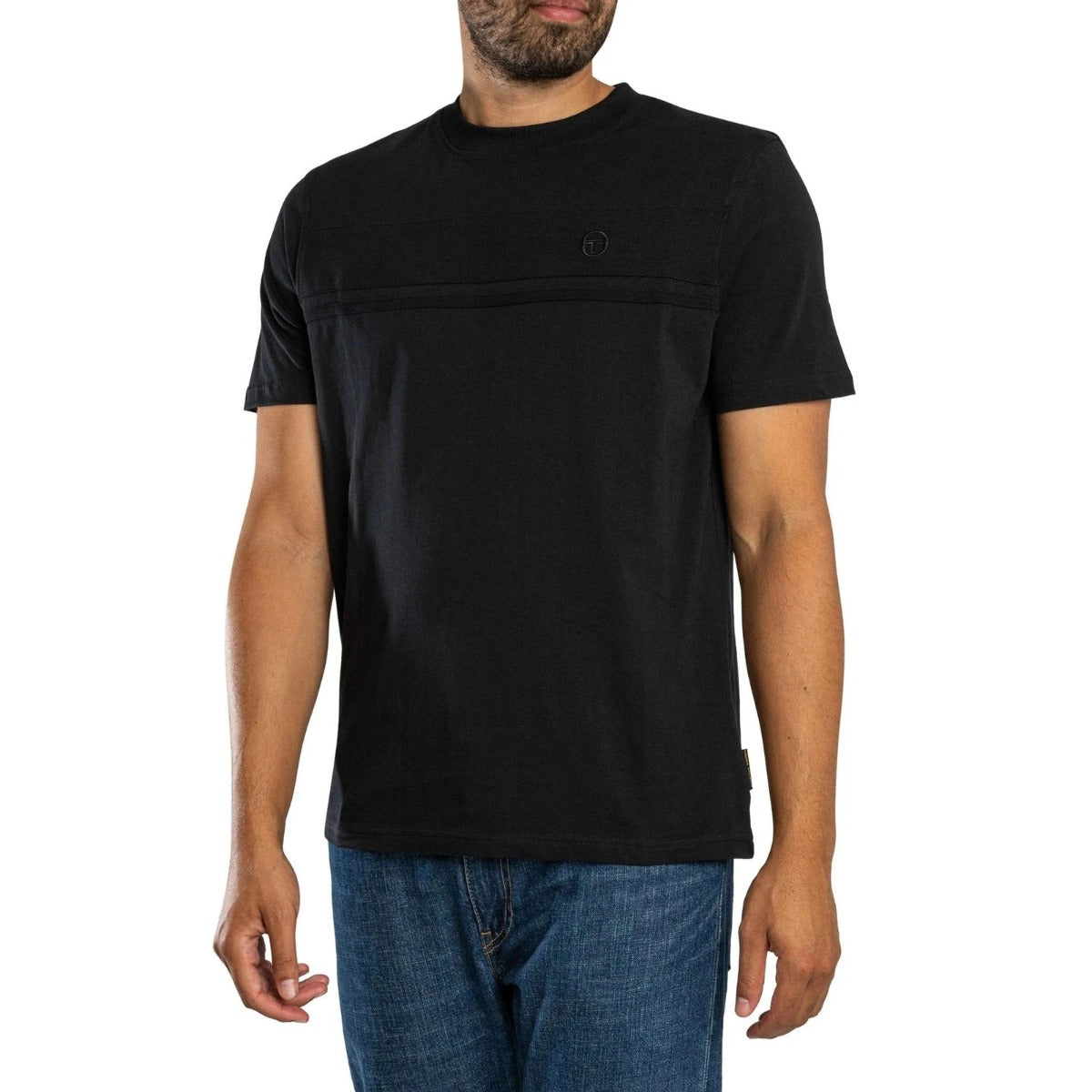 SERGIO TACCHINI TONAL DAMA T-SHIRT BLACK