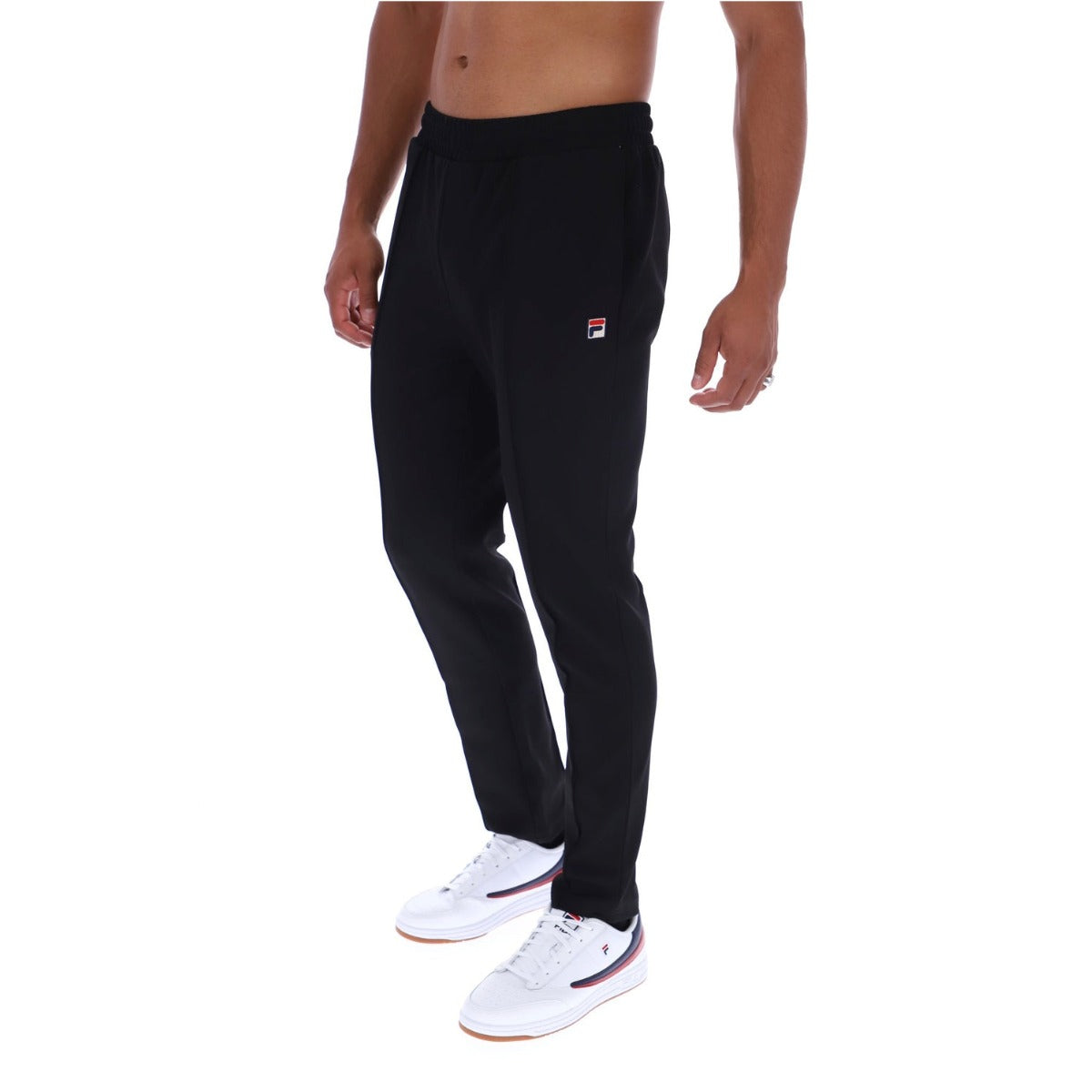 FILA MOLVENO PIN TUCK TRACK PANTS BLACK