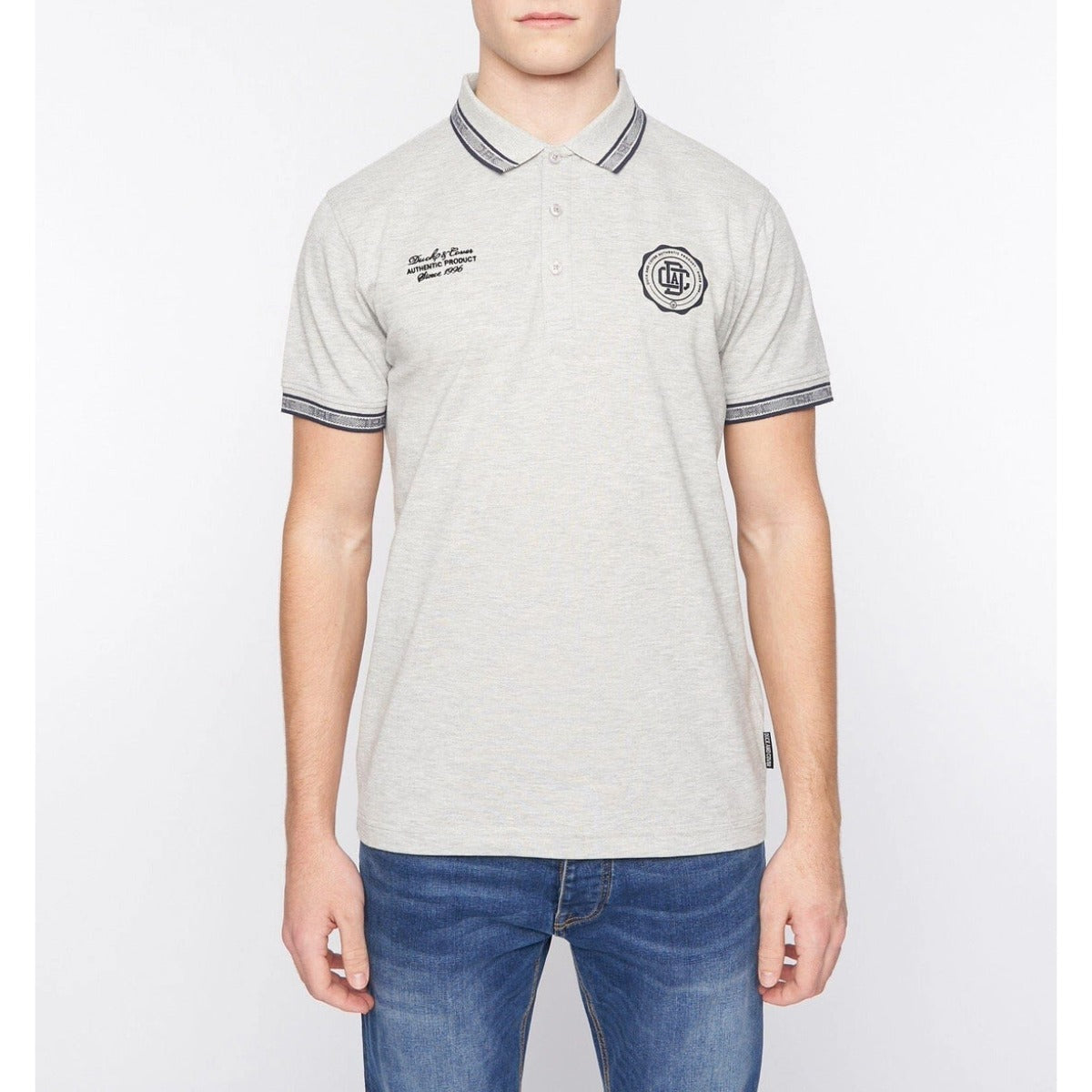 DUCK & COVER KEYAAN POLO GREY