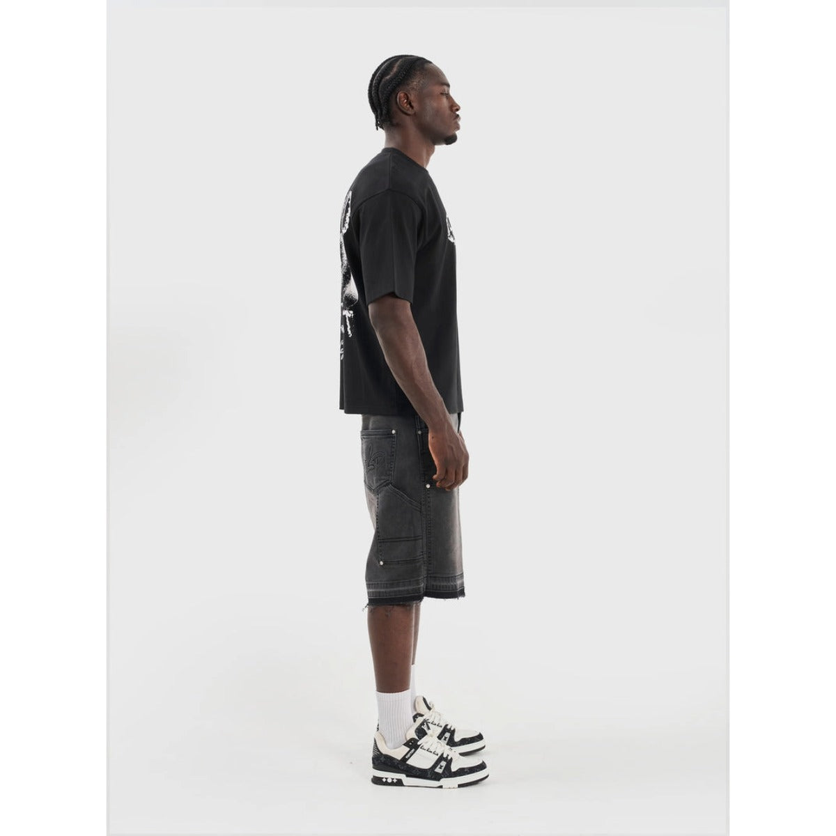 LEGENDE PARIS DIAMOND T-SHIRT BLACK