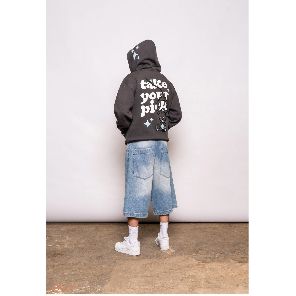 FRESH FLAVOURSTAKE YOUR PICK HOODIE CHARCOAL GREY