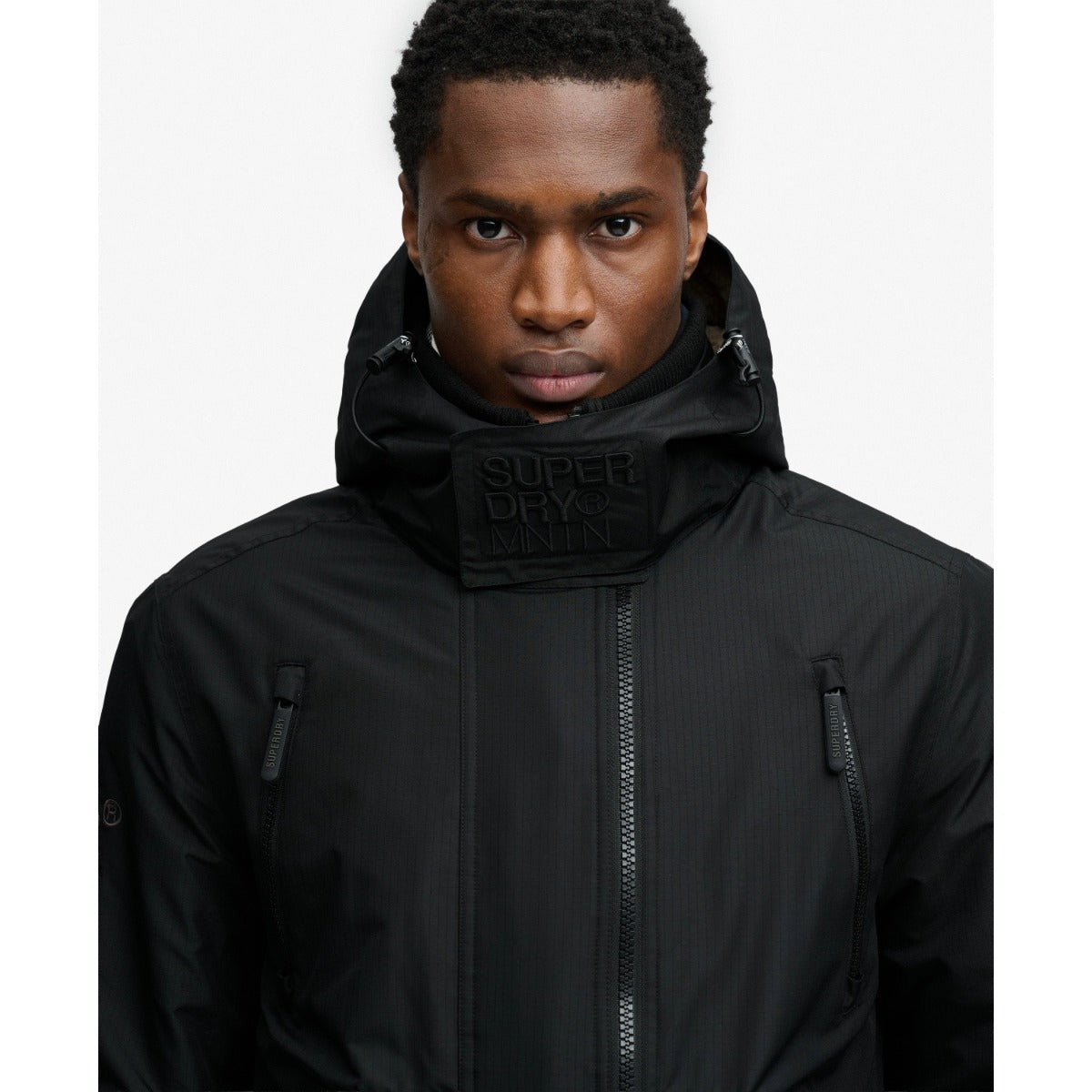 SUPERDRY HOODED MF ARCTIC WINDCHEATER BLACK 02A