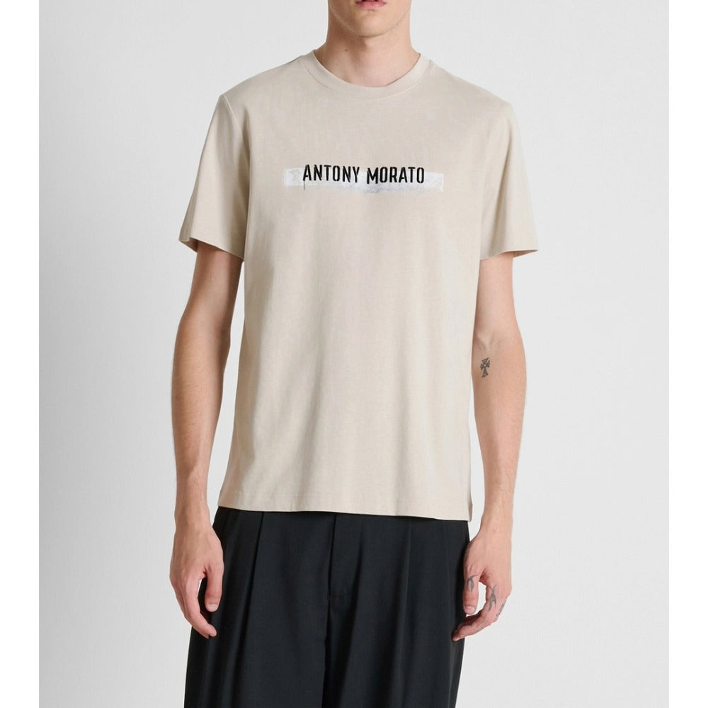 ANTONY MORATO LOGO T-SHIRT CHALK MMKS02715