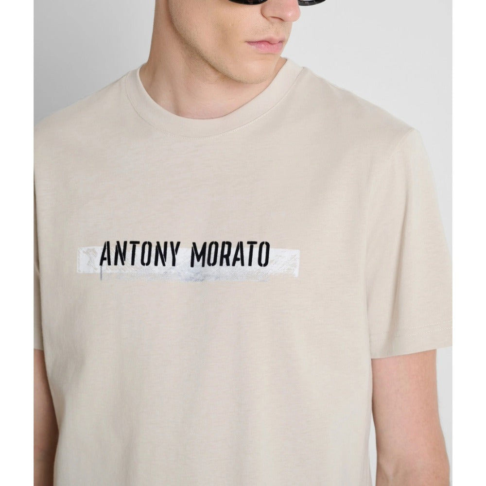 ANTONY MORATO LOGO T-SHIRT CHALK MMKS02715
