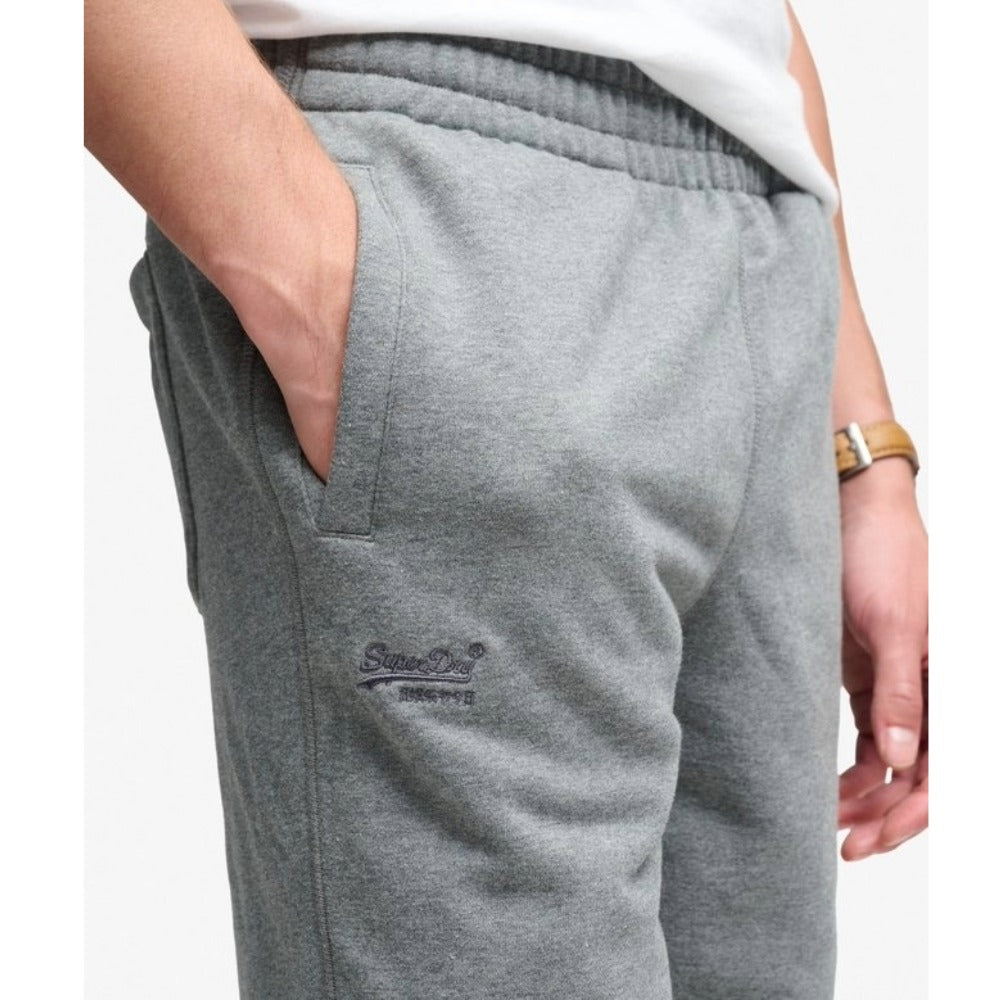 SUPERDRY ESSENTIAL LOGO JOGGERS HB ANTIQUE GREY MARL L7F