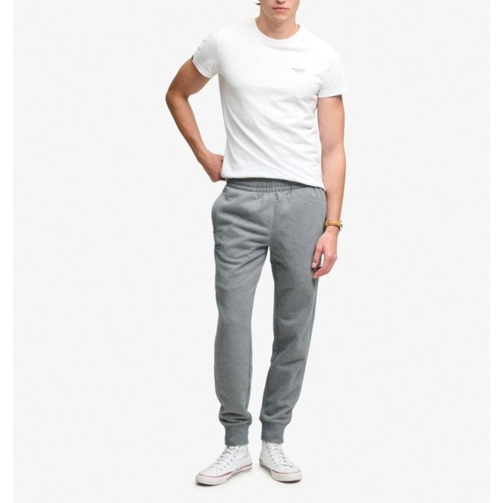 SUPERDRY ESSENTIAL LOGO JOGGERS HB ANTIQUE GREY MARL L7F