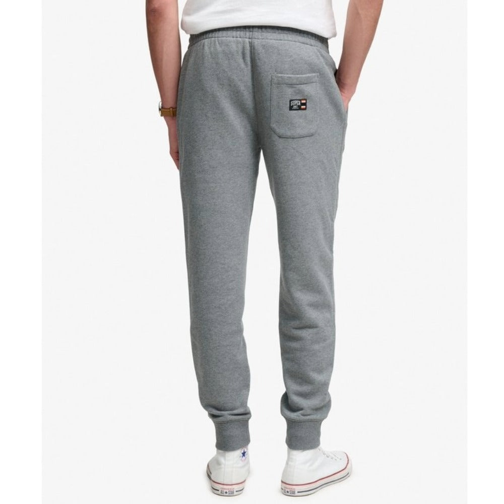 SUPERDRY ESSENTIAL LOGO JOGGERS HB ANTIQUE GREY MARL L7F