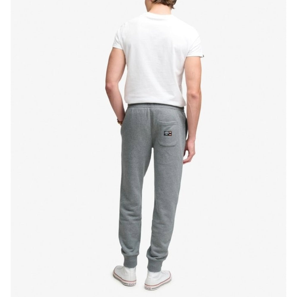 SUPERDRY ESSENTIAL LOGO JOGGERS HB ANTIQUE GREY MARL L7F