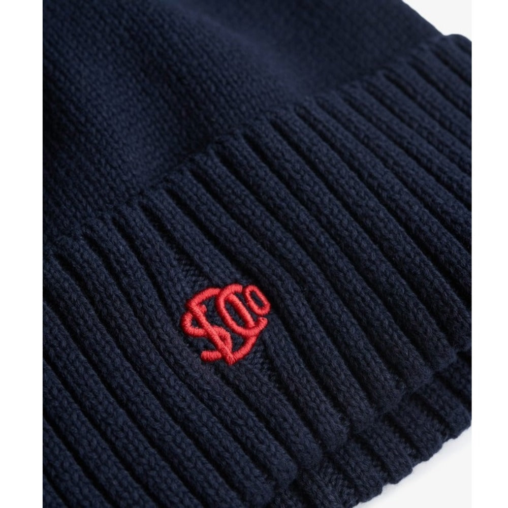 SUPERDRY SD LOGO BEANIE ECLIPSE NAVY 98T