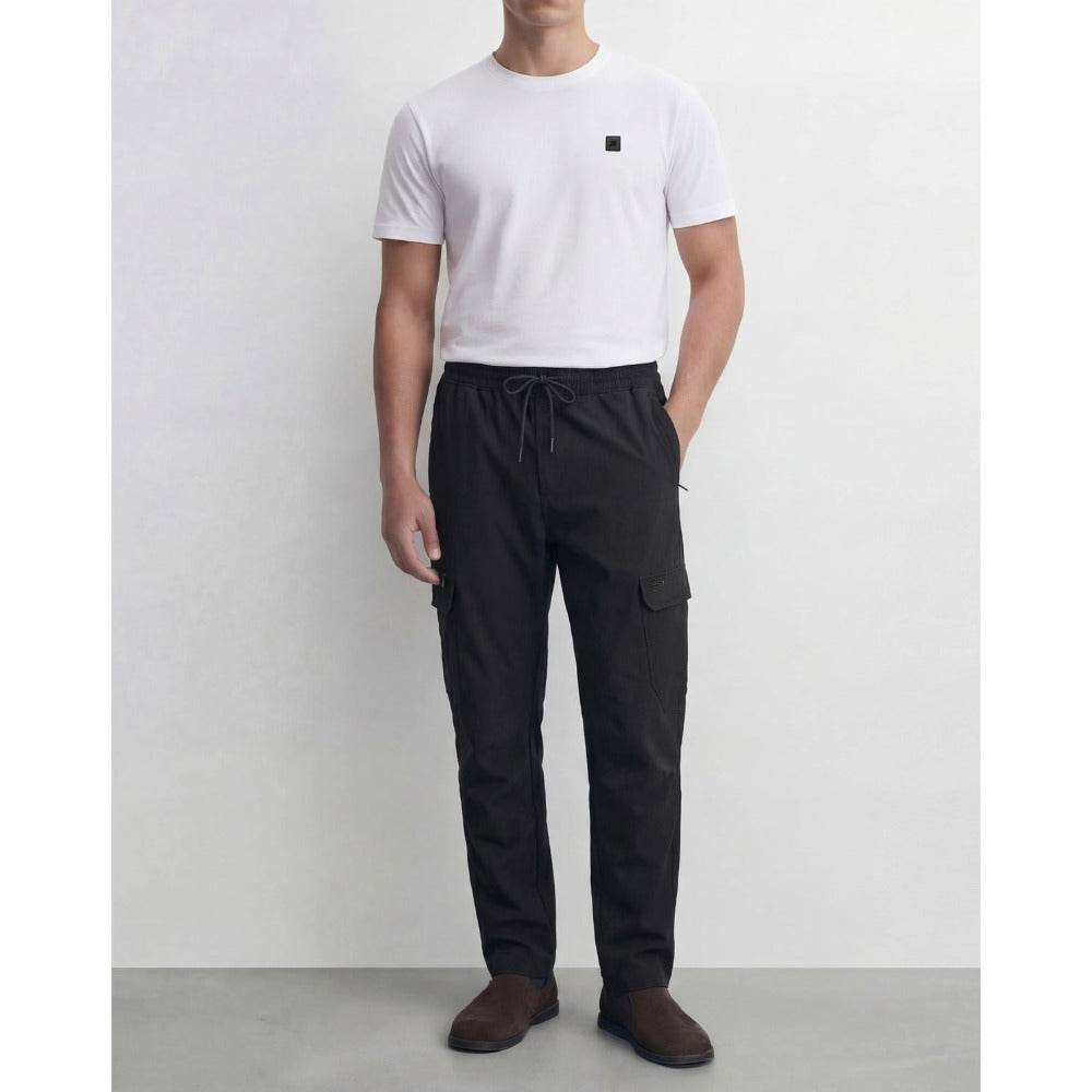 883 POLICE ACCORD BLACK CARGO PANTS