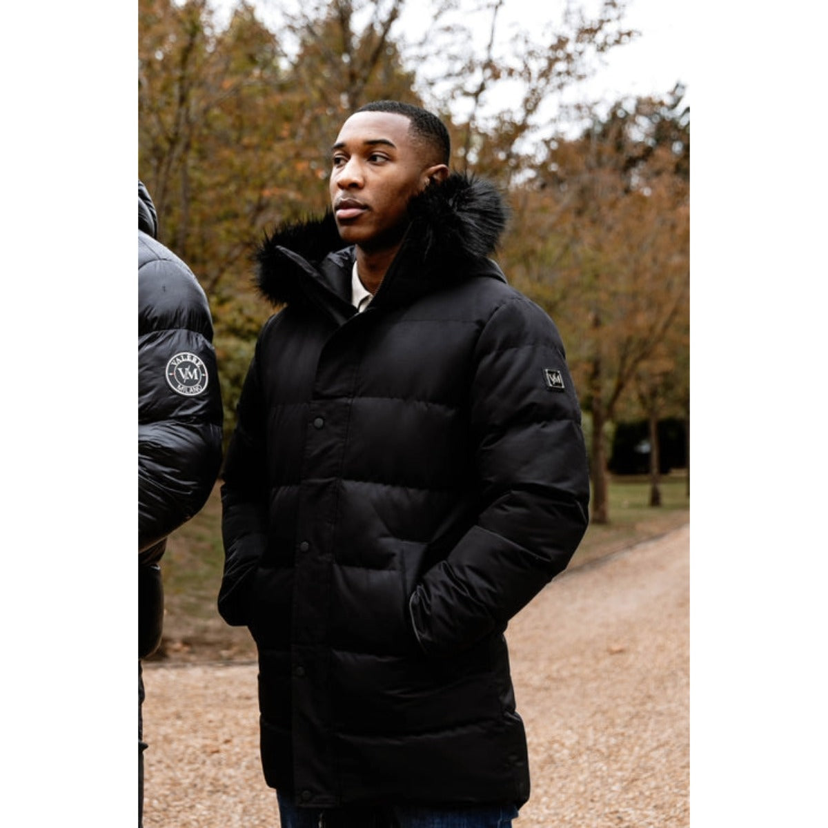 VALERE MEDICI PARKA JACKET BLACK