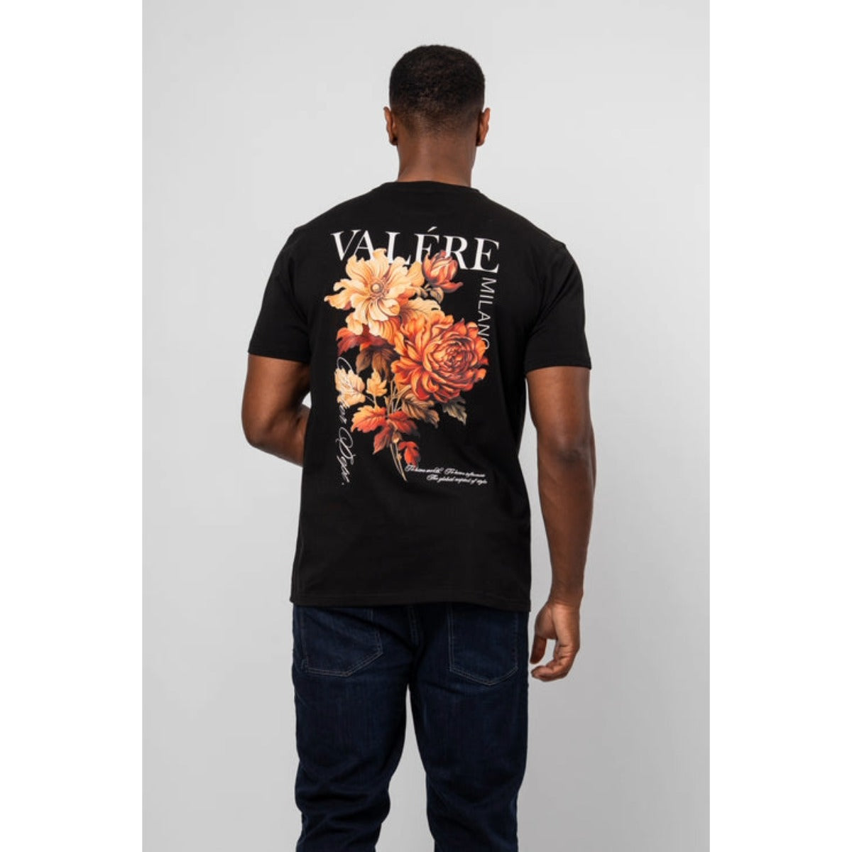 VALERE GORZANO T-SHIRT BLACK