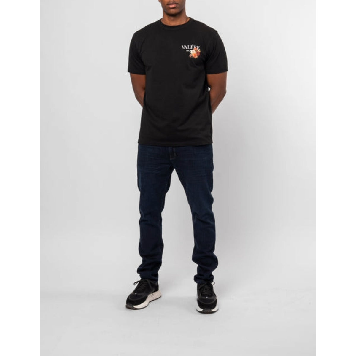 VALERE GORZANO T-SHIRT BLACK