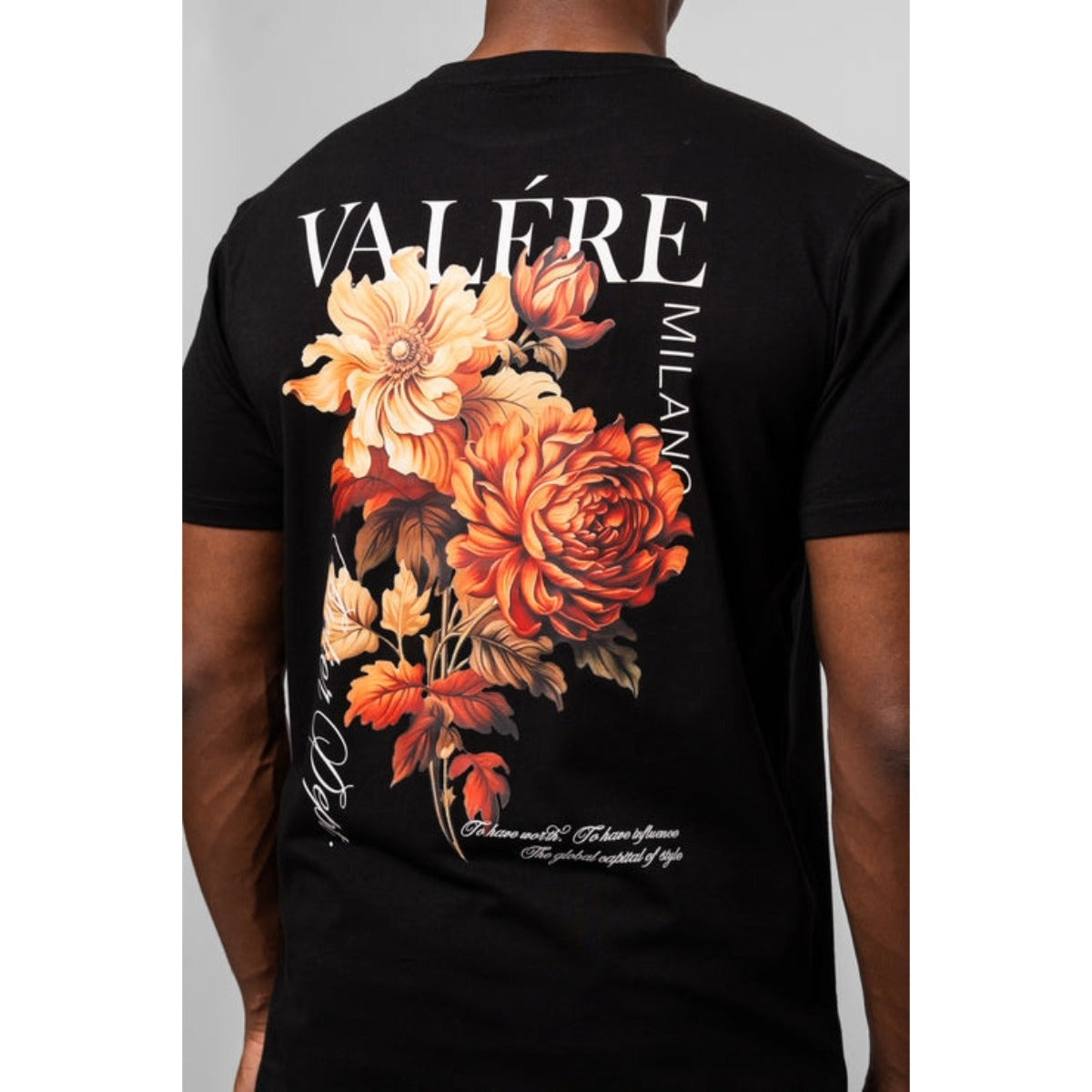 VALERE GORZANO T-SHIRT BLACK