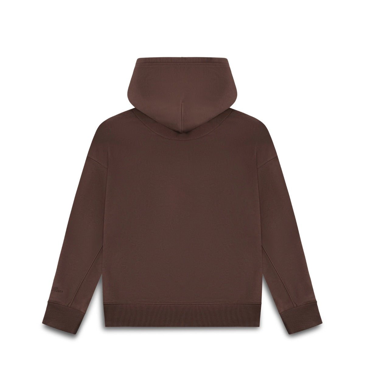 CHRISTIAN ROSE CR ZIP THRU HOODIE BROWN