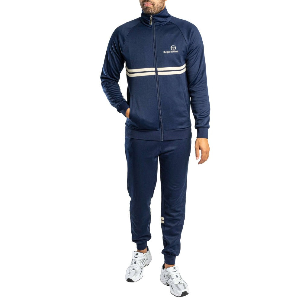 SERGIO TACCHINI BLOW TRACK PANTS MARITIME BLUE/PEYOTE