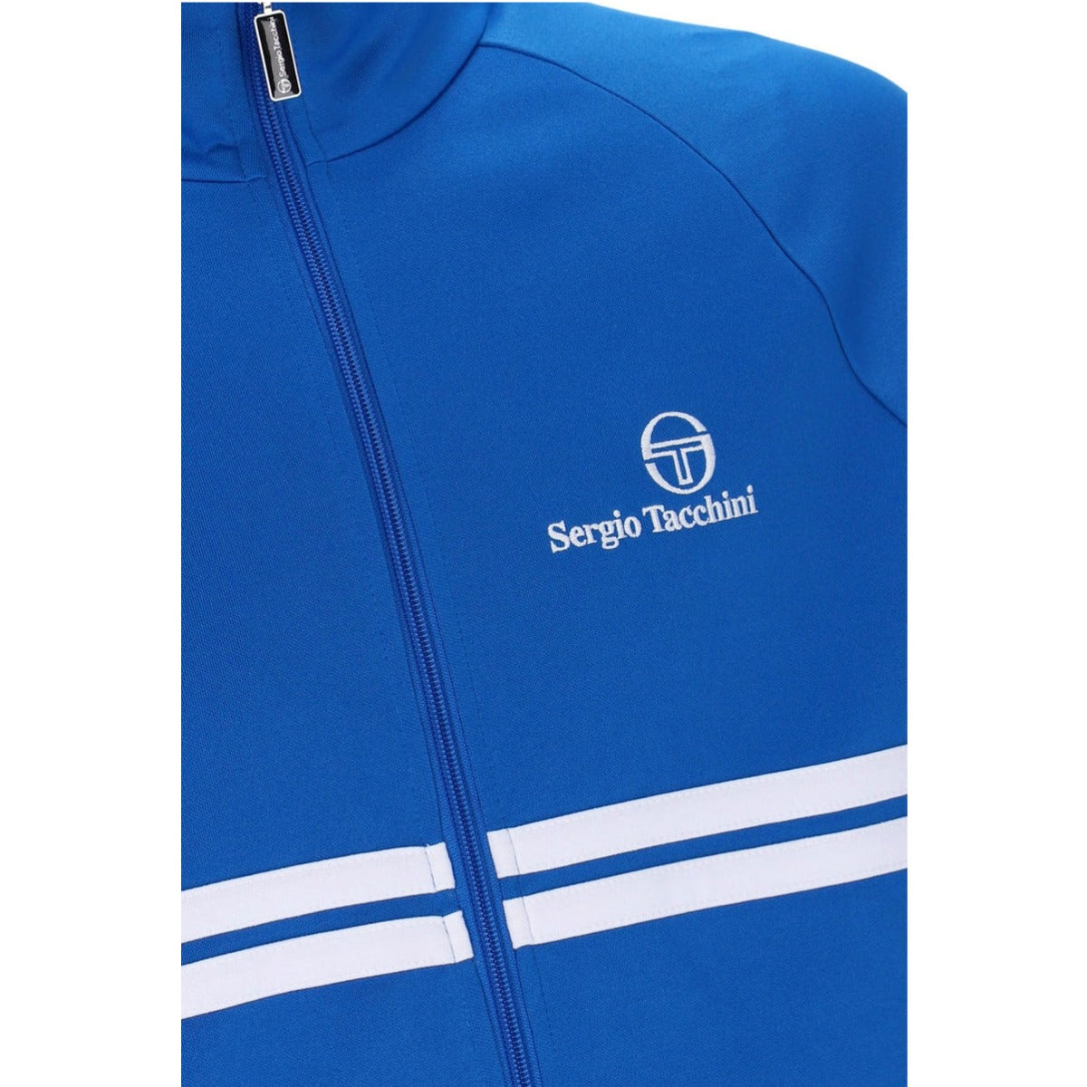 SERGIO TACCHINI NEW DALLAS TRACK JACKET PRINCESS BLUE/WHITE/MARITIME BLUE