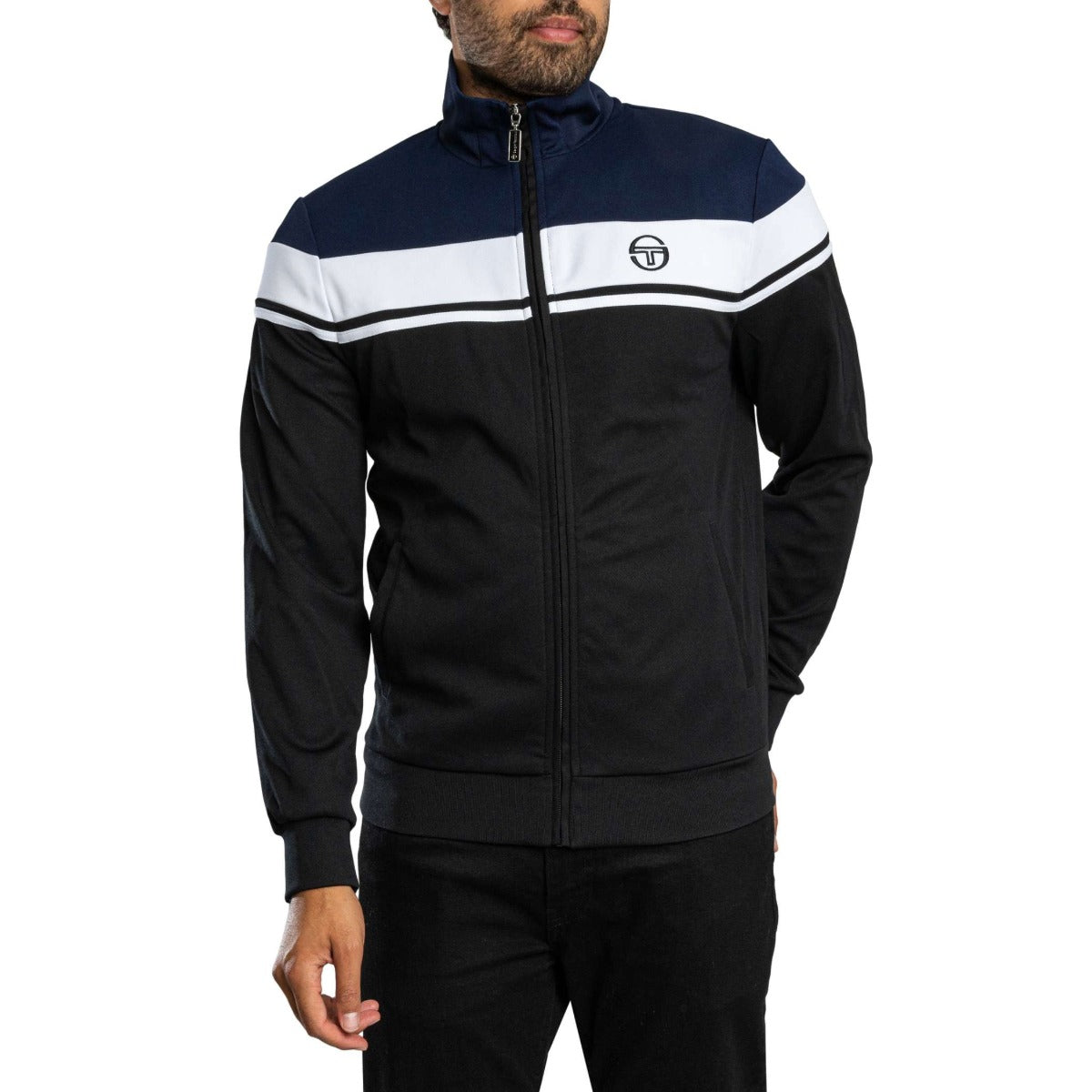 SERGIO TACCHINI DAMARINDO TRACK TOP MARITIME BLUE/WHITE/BLACK