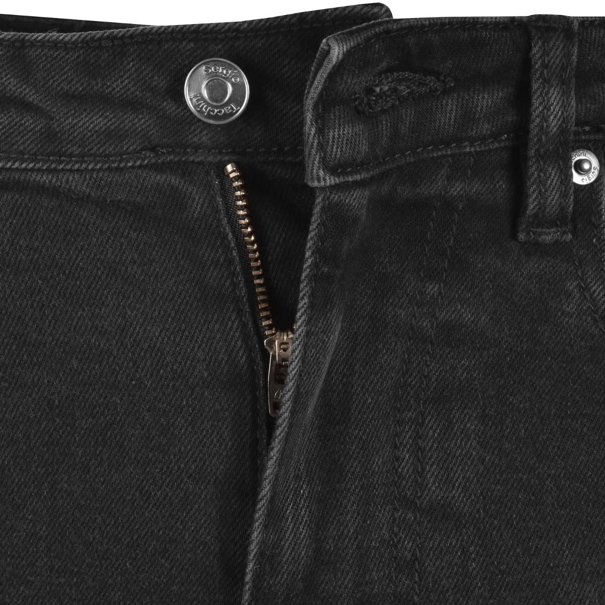 SERGIO TACCHINI SILVANO SLIMLINE JEANS BLACK WASHED DENIM