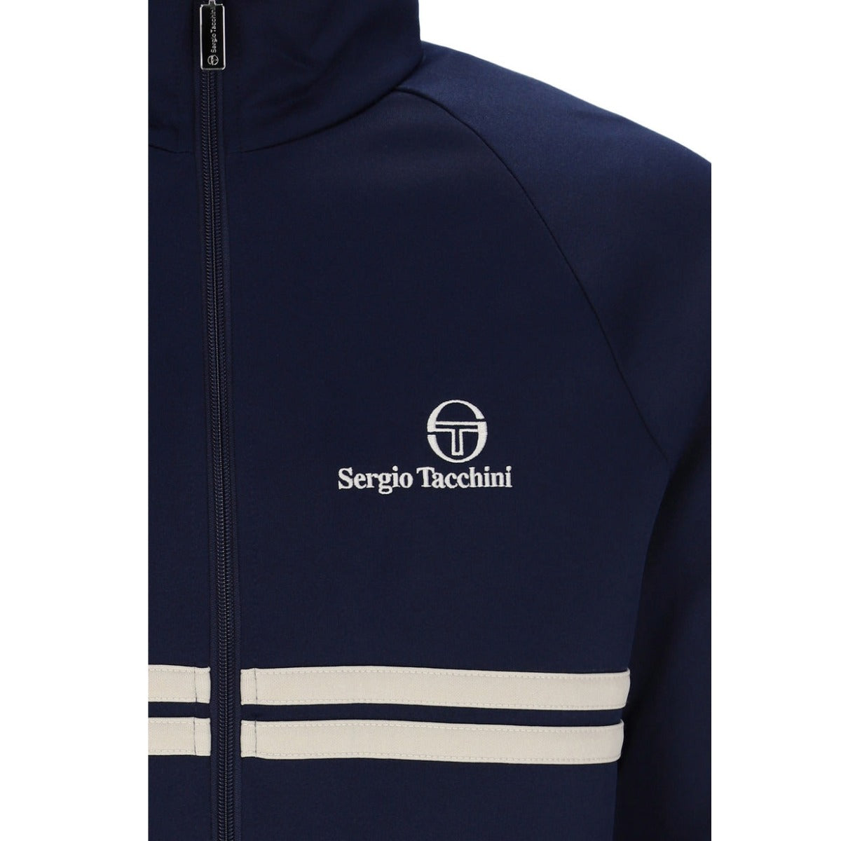 SERGIO TACCHINI NEW DALLAS TRACK TOP MARITIME BLUE/PEYOTE