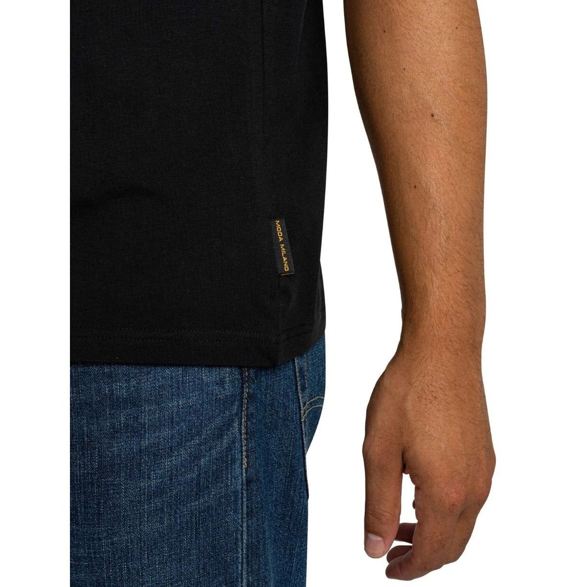 SERGIO TACCHINI TONAL DAMA T-SHIRT BLACK