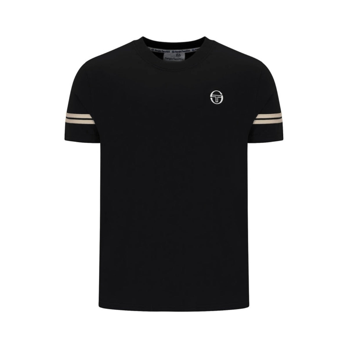 SERGIO TACCHINI TONAL DAMA T-SHIRT BLACK