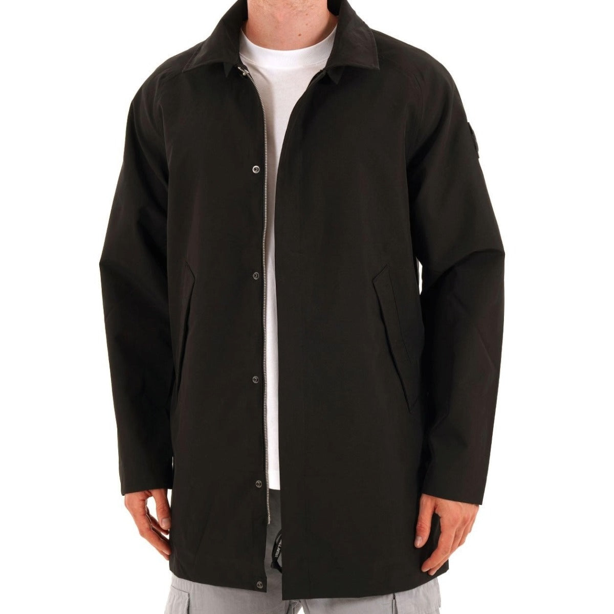 MARSHALL ARTIST BRUNSWICK TRENCH COAT BLACK