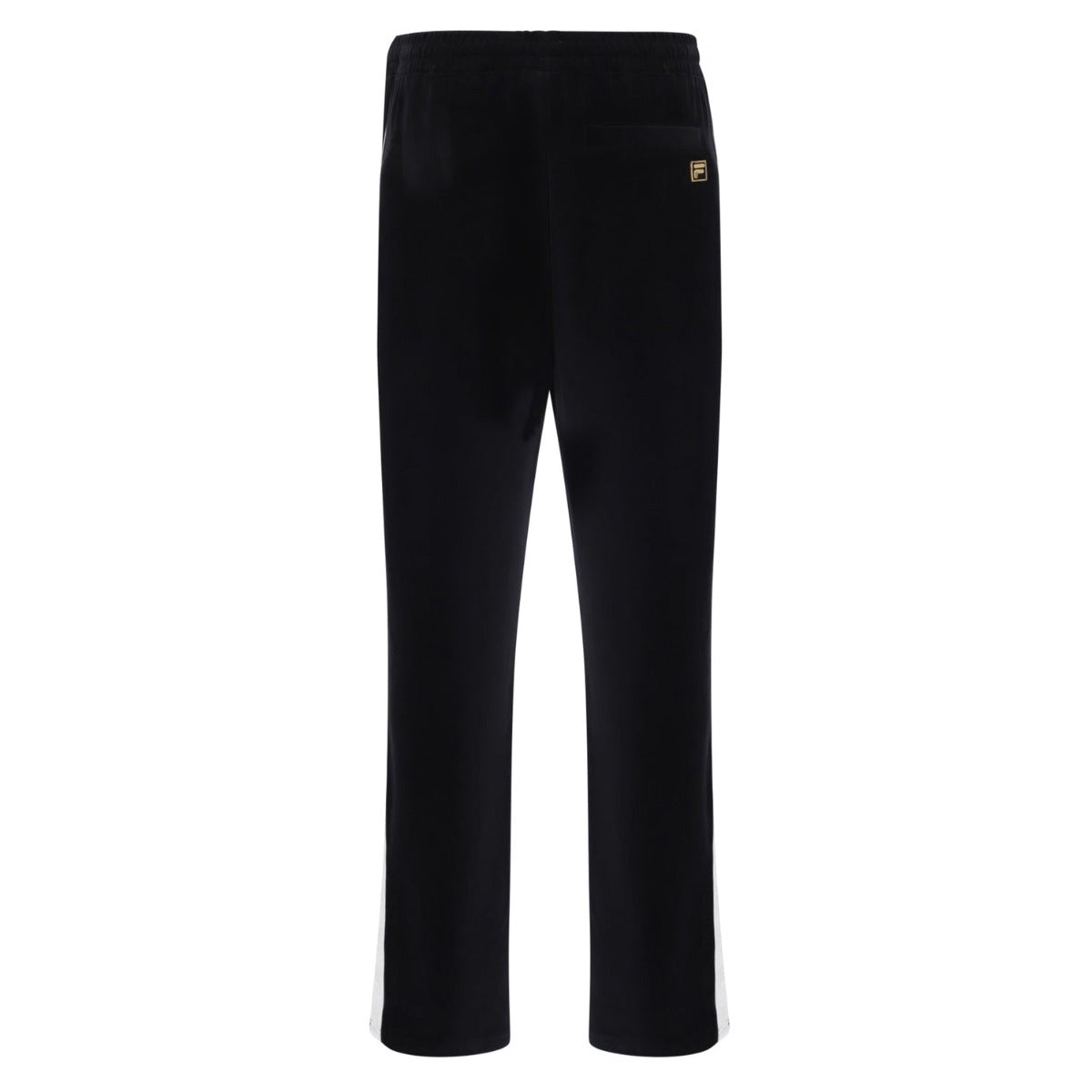 FILA FARIO VELOUR TRACK PANT WITH TAPE BLACK