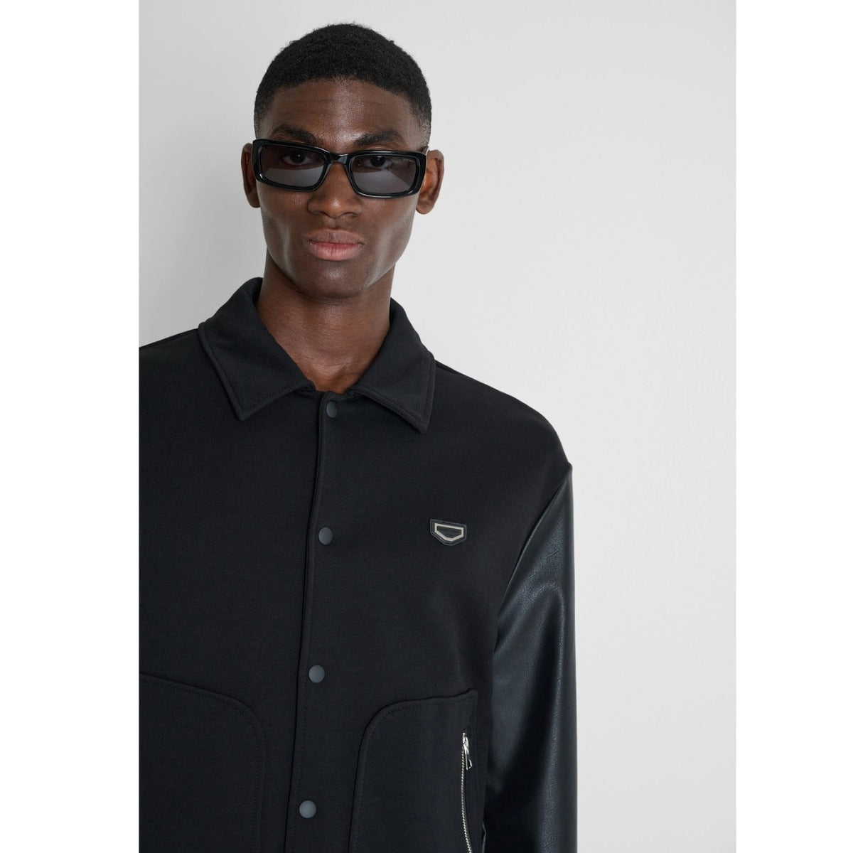 ANTONY MORATO REGULAR FIT BOMBER JACKET BLACK MMFL01147