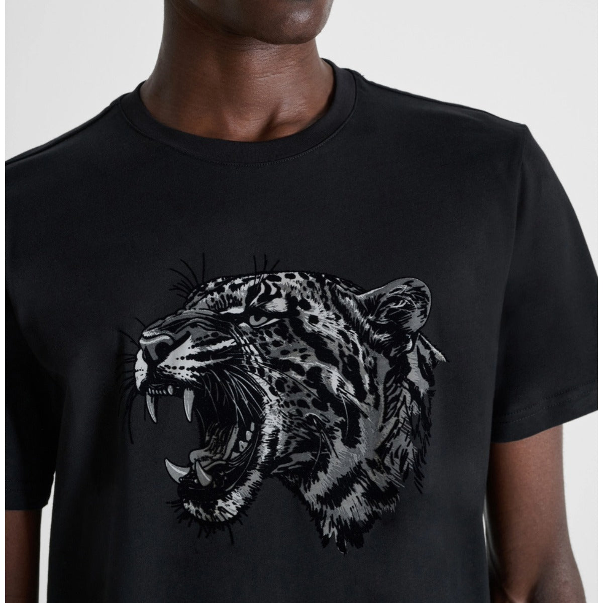 ANTONY MORATO REGULAR FIT GRAPHIC T-SHIRT BLACK MMKS02692