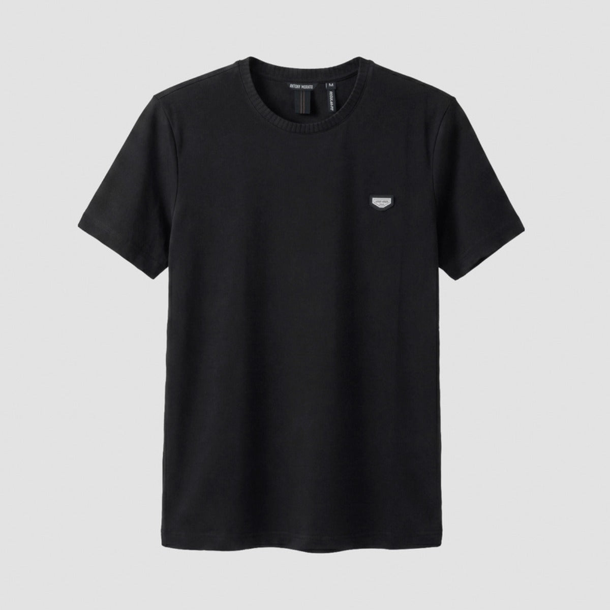 ANTONY MORATO REGULAR FIT CHEST BADGE T-SHIRT BLACK MMKS02700