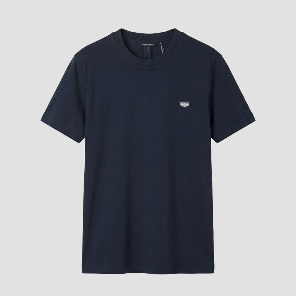 ANTONY MORATO REGULAR FIT CHEST BADGE T-SHIRT MARINE NAVY MMKS02700