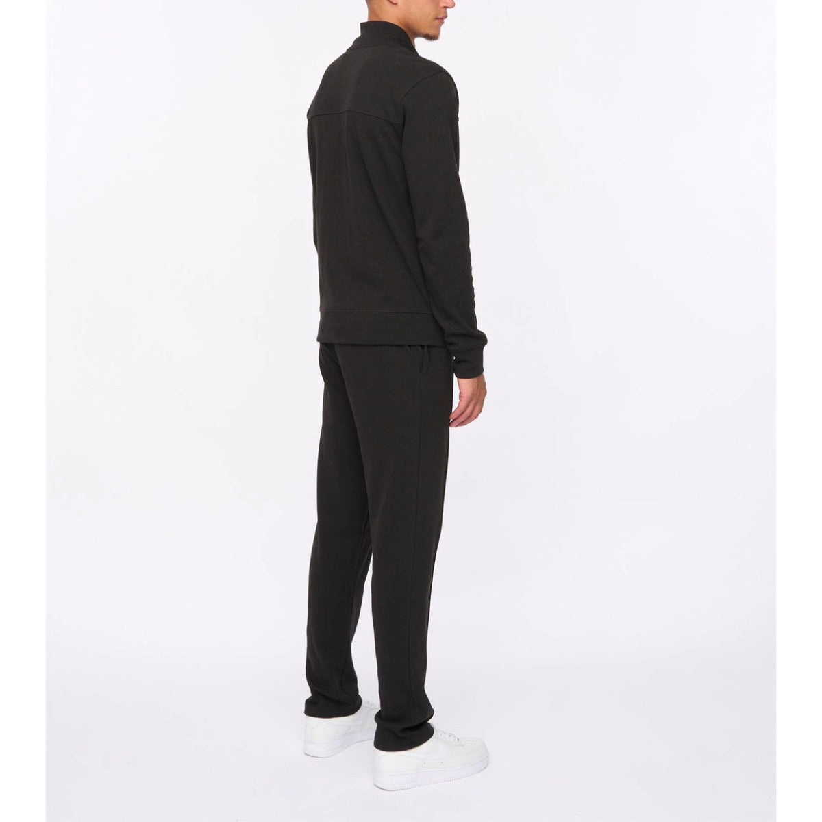 DUCK & COVER TAMES ZIP UP SWEATSHIRT BLACK