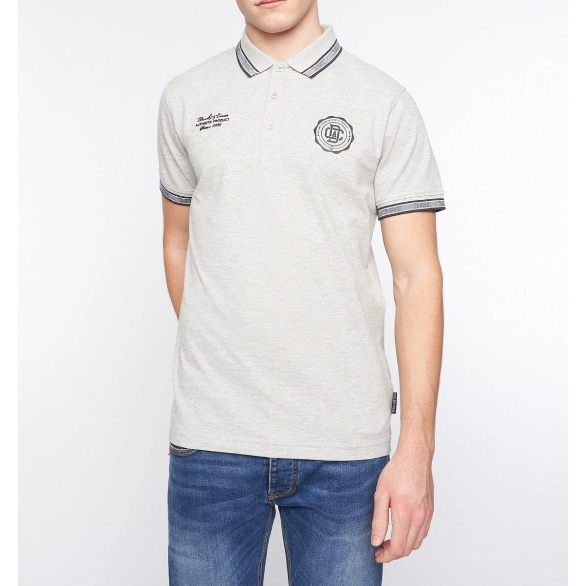 DUCK & COVER KEYAAN POLO GREY