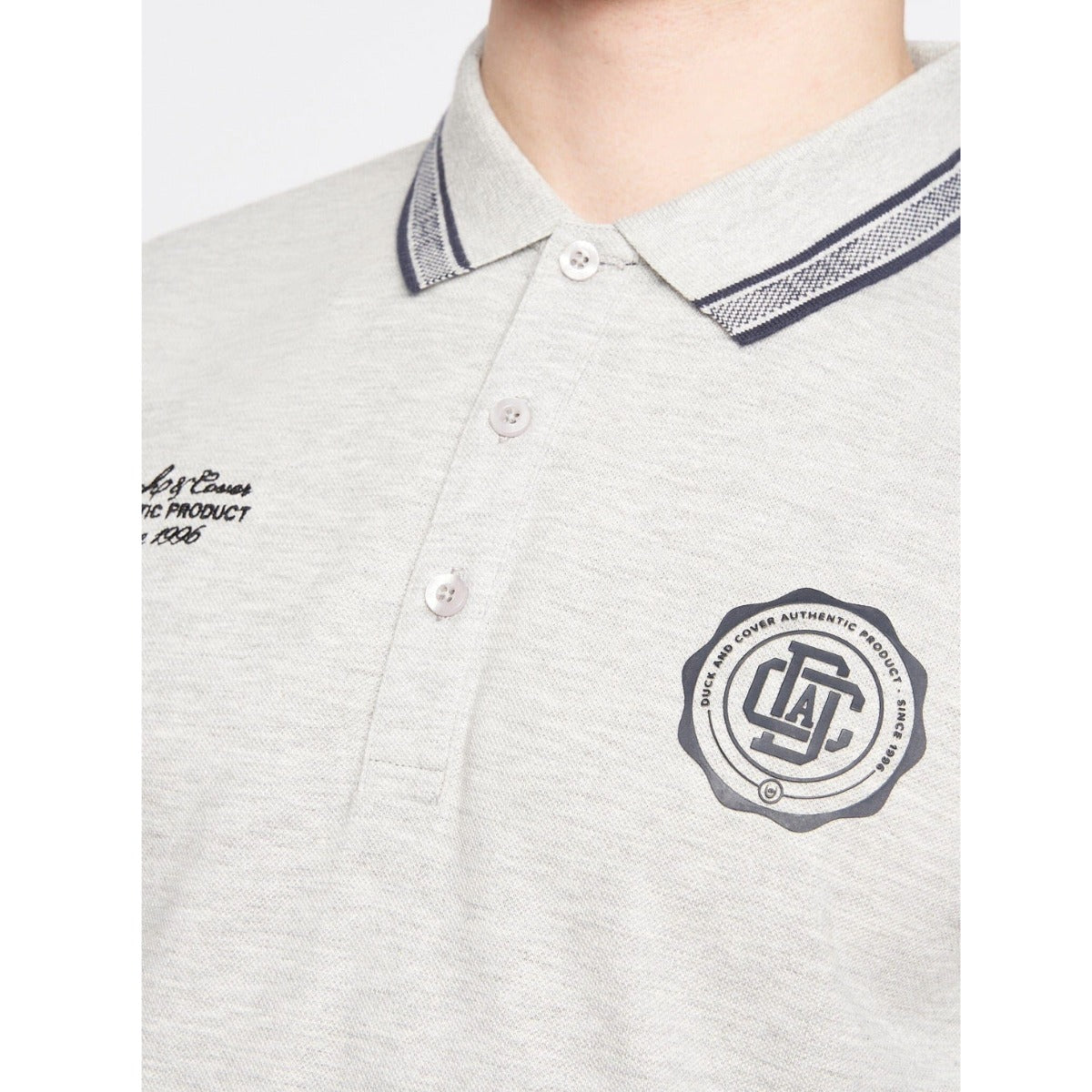 DUCK & COVER KEYAAN POLO GREY