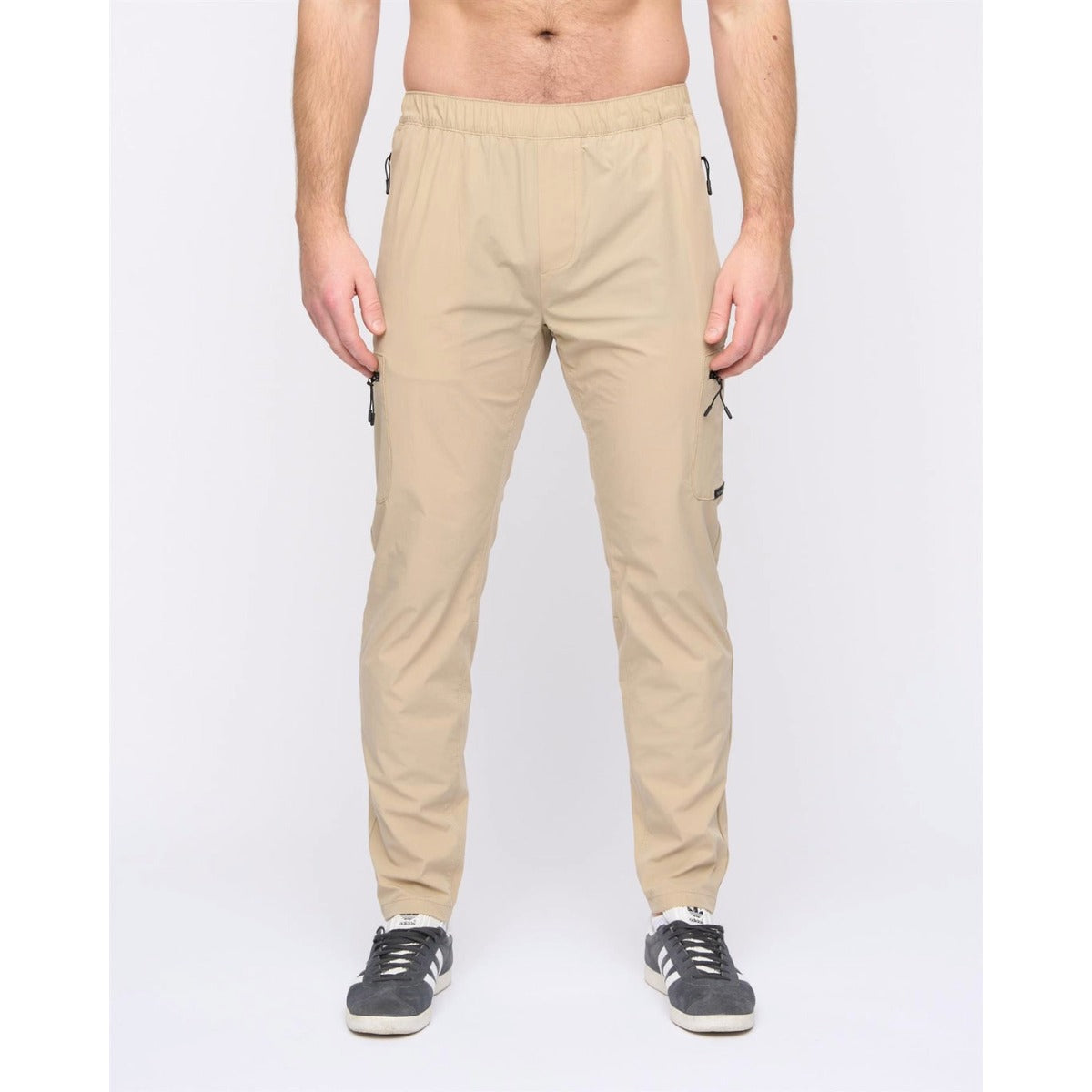 DUCK & COVER PURETORE CARGO PANTS STONE