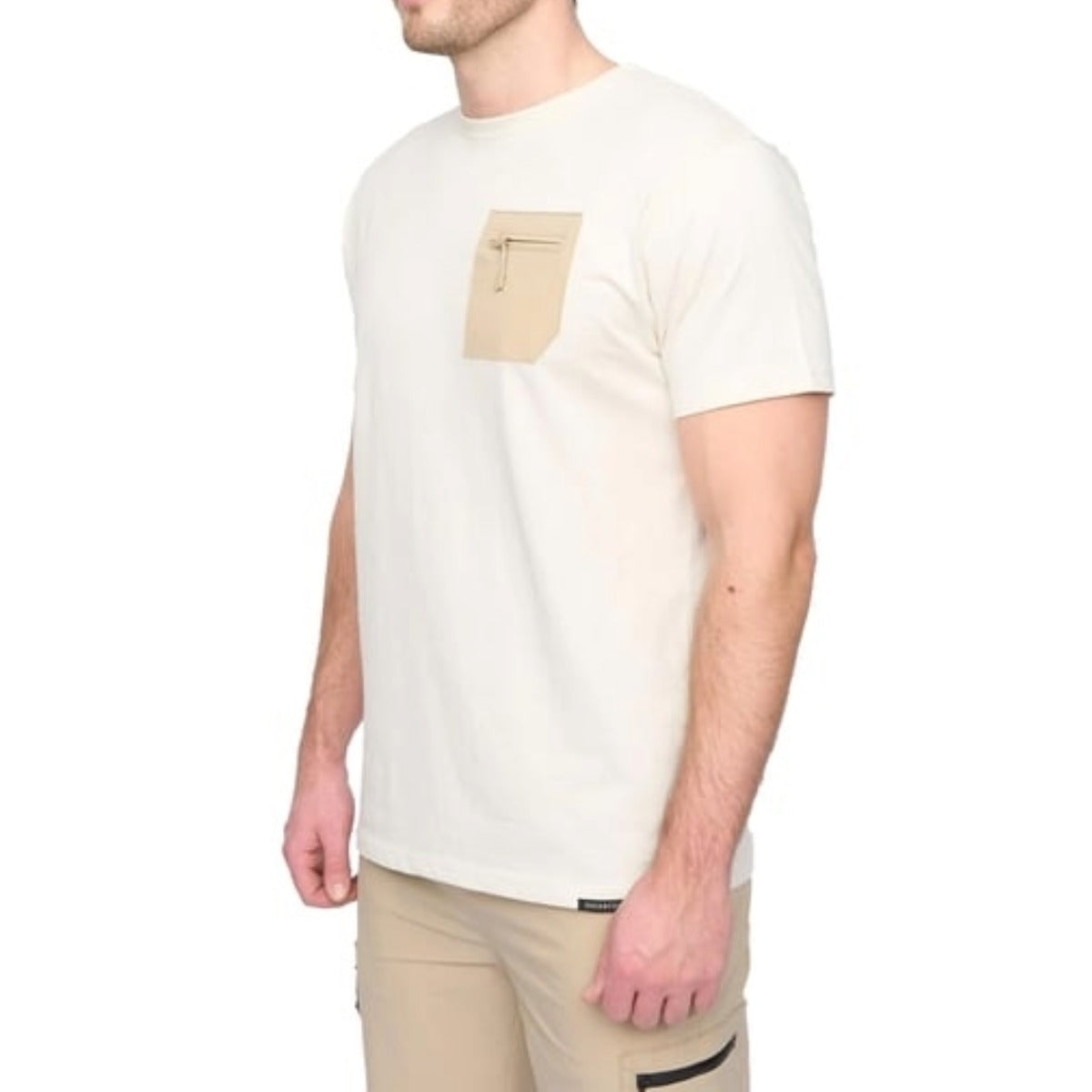 DUCK & COVER PURETORE OFF WHITE T-SHIRT