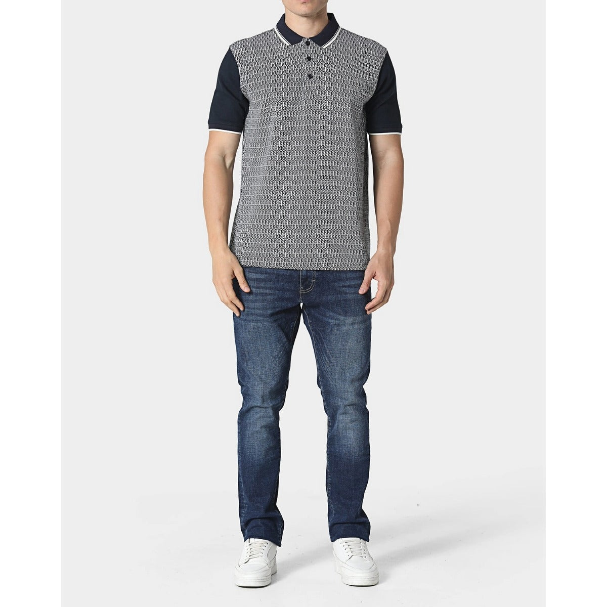 883 POLICE LEPT POLO NAVY