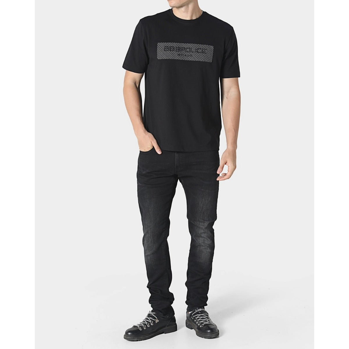 883 POLICE XANDREL T-SHIRT BLACK