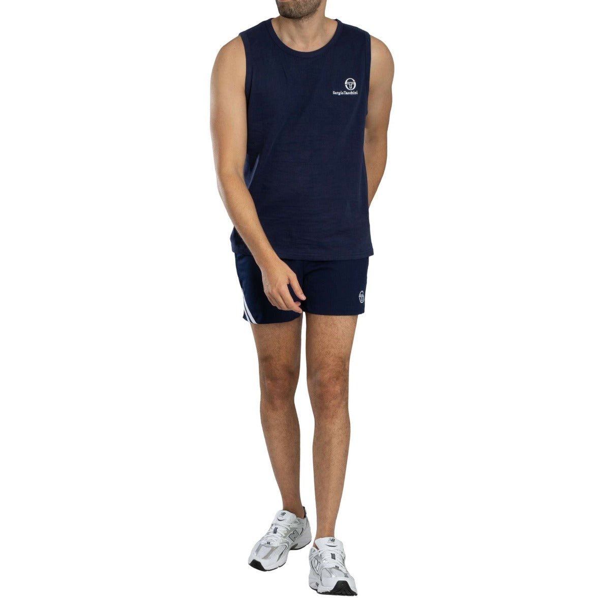 SERGIO TACCHINI SAWYER VEST MARITIME NAVY BLUE