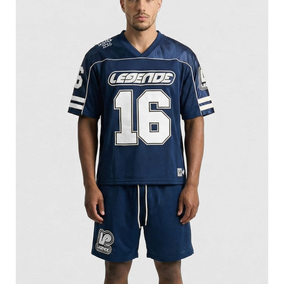 LEGENDE PARIS CORE MESH JERSEY BLUE